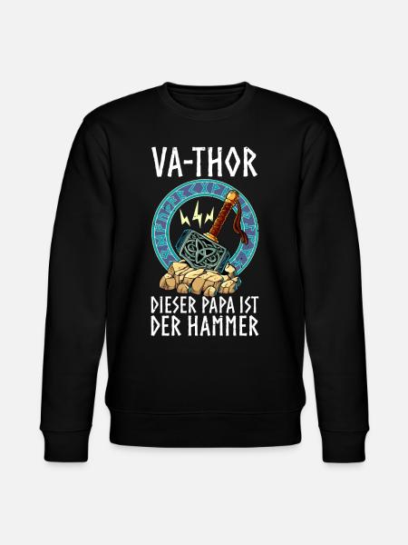 Vathor - Stanley/Stella Unisex Bio-Sweatshirt CHANGER - Schwarz