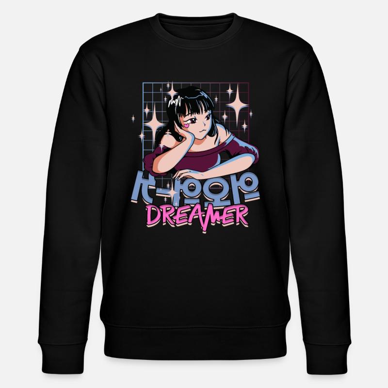 KPop Koreanische Musik - Stanley/Stella Unisex Bio-Sweatshirt CHANGER  - Schwarz