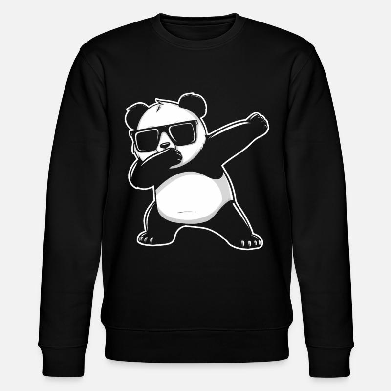 Panda Panda Ours Drôle - Sweat bio CHANGER Stanley/Stella Unisexe - noir