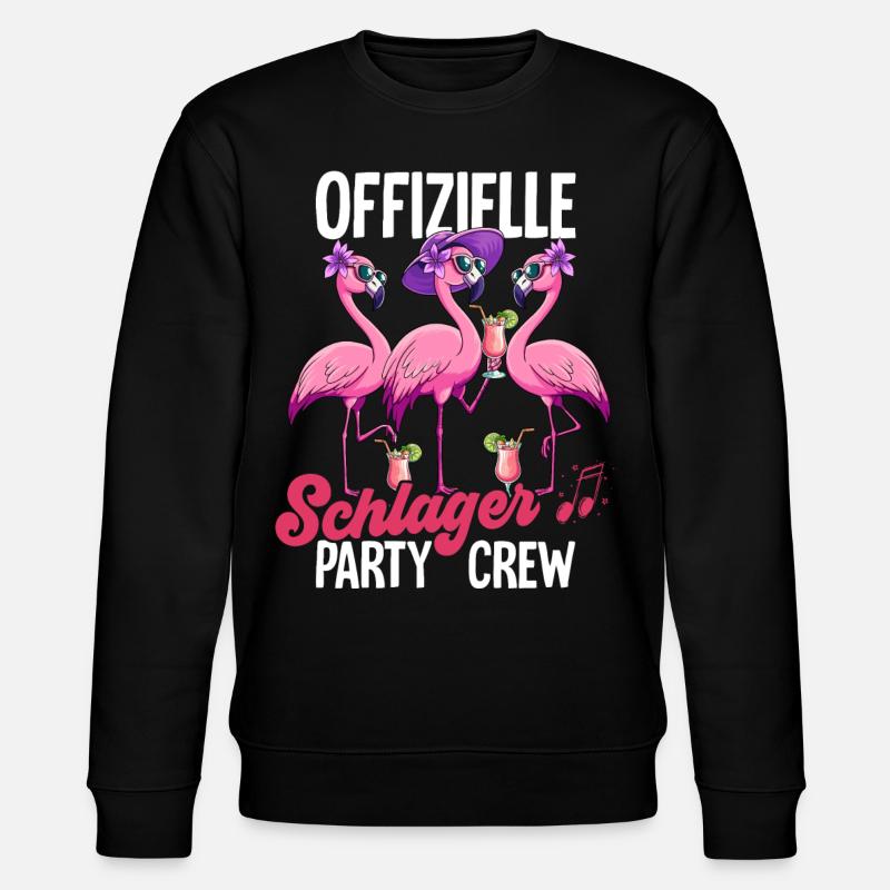 Schlager - Stanley/Stella Unisex Bio-Sweatshirt CHANGER  - Schwarz