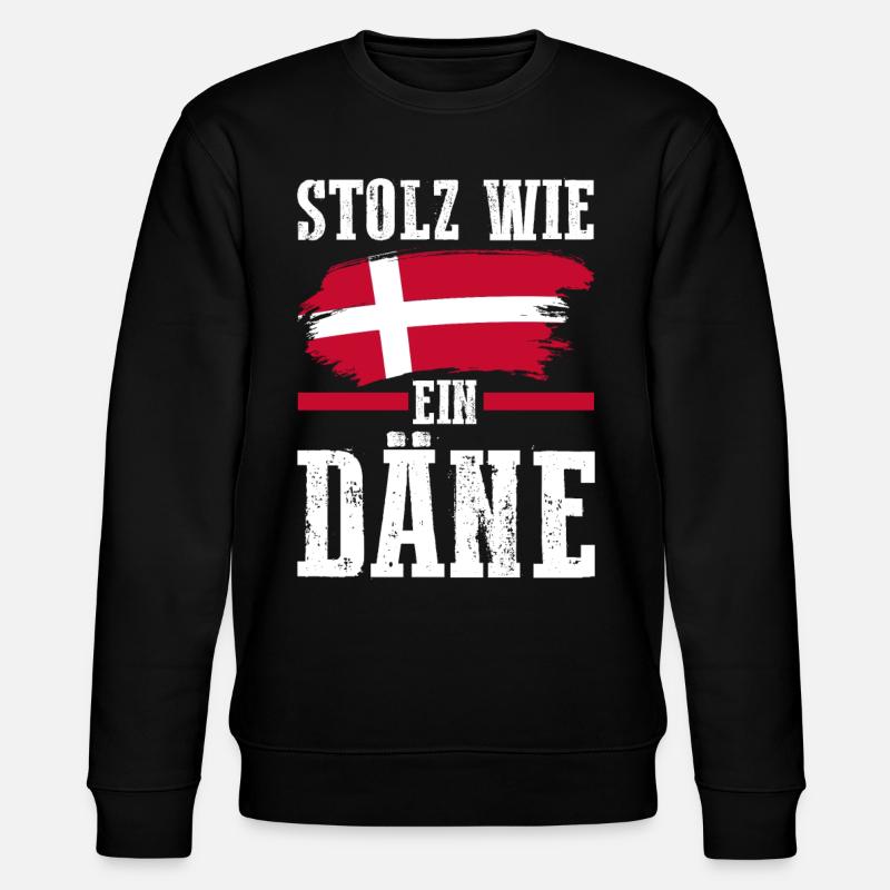 Danois Danemark - Sweat bio CHANGER Stanley/Stella Unisexe - noir
