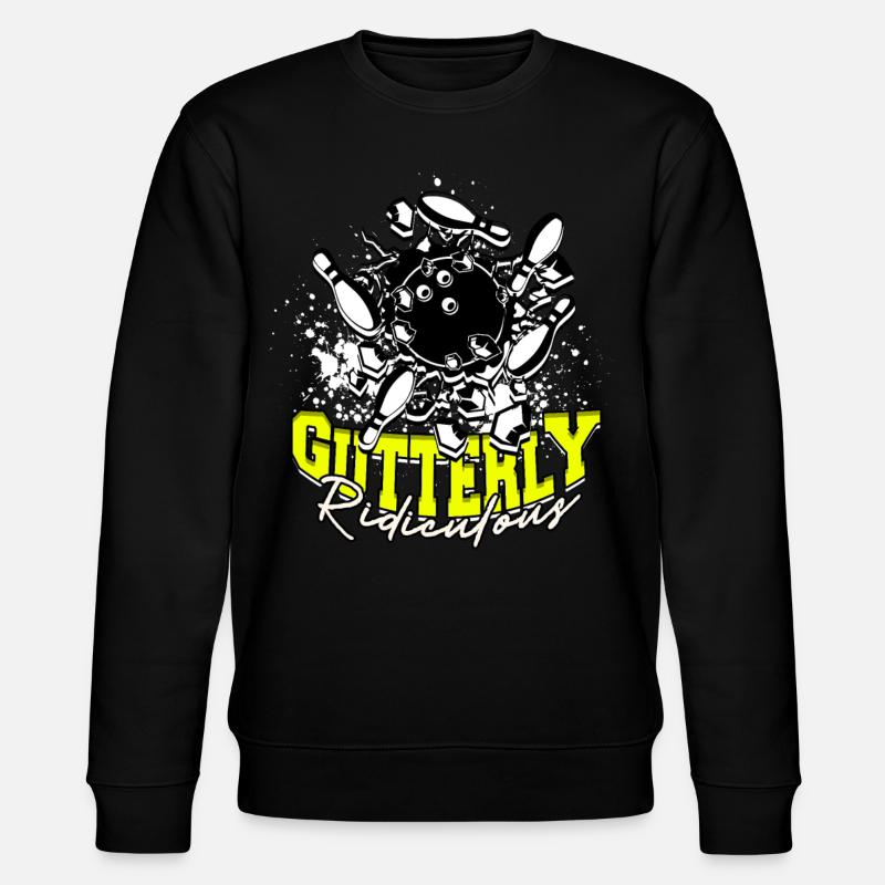Bowling Ridicule - Sweat bio CHANGER Stanley/Stella Unisexe - noir