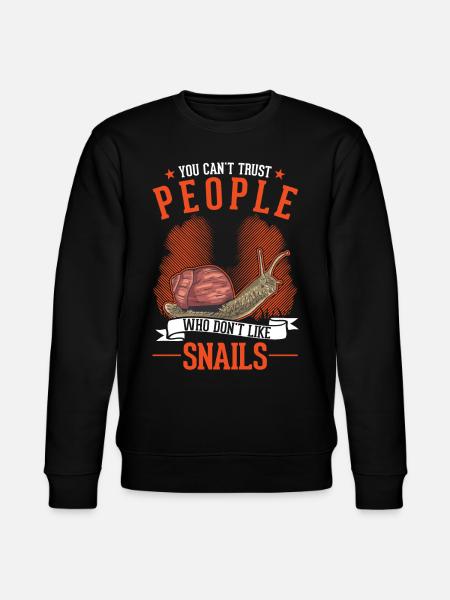 Escargot cadeau vignoble escargot - Sweat bio CHANGER Stanley/Stella Unisexe - noir