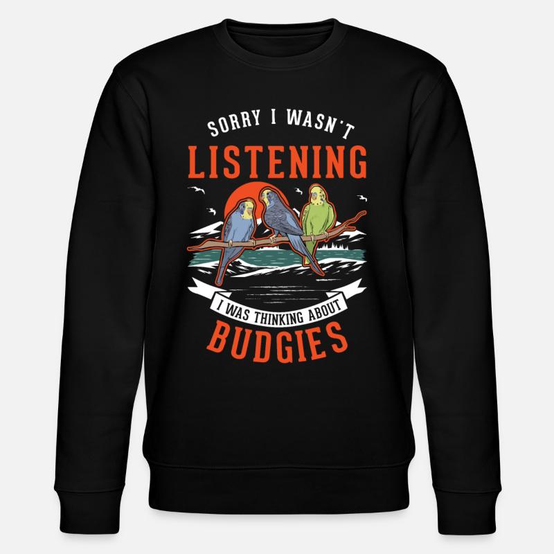 Perruche Perruche - Sweat bio CHANGER Stanley/Stella Unisexe - noir