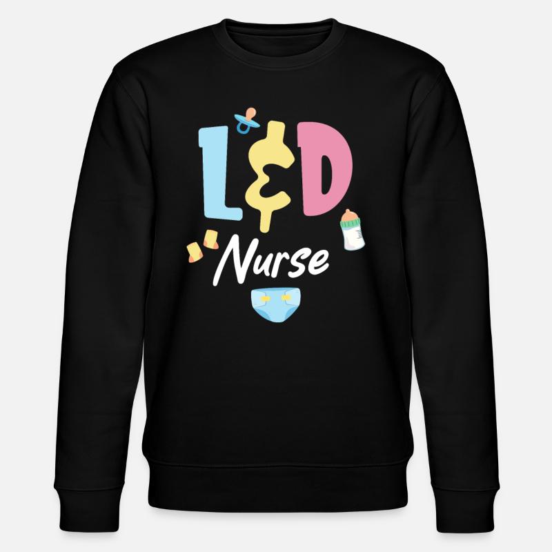 L&d Infirmière Infirmière - Sweat bio CHANGER Stanley/Stella Unisexe - noir