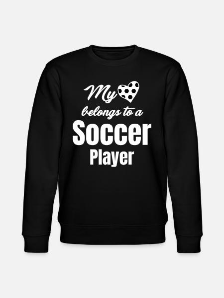 Mein Herz Gehört Einer - Stanley/Stella Unisex Bio-Sweatshirt CHANGER - Schwarz