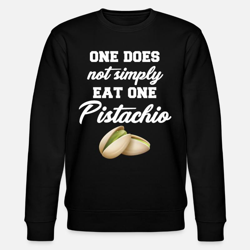 You don't just eat - Stanley/Stella CHANGER Unisex Organic Sweatshirt - black