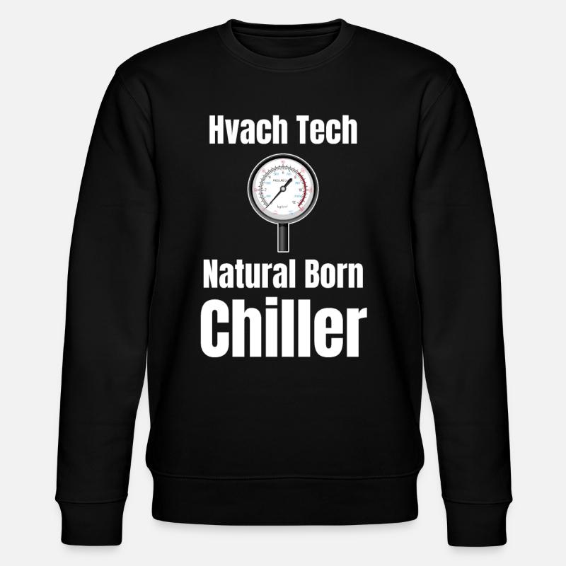 Hvac Tech Technician - Stanley/Stella Unisex Bio-Sweatshirt CHANGER  - Schwarz