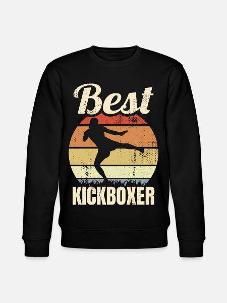 Best Kickboxer - Stanley/Stella CHANGER Unisex Organic Sweatshirt - black