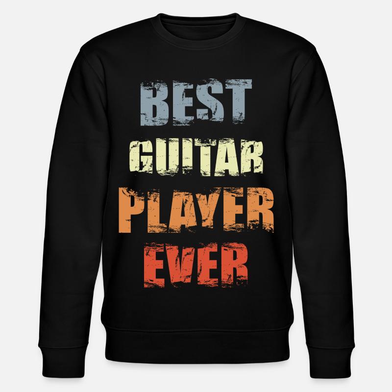 Guitariste Bast - Sweat bio CHANGER Stanley/Stella Unisexe - noir