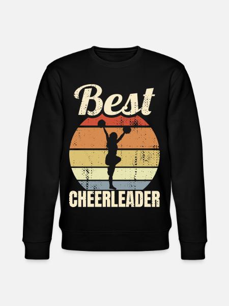 Best Cheerleader - Stanley/Stella CHANGER Unisex Organic Sweatshirt - black