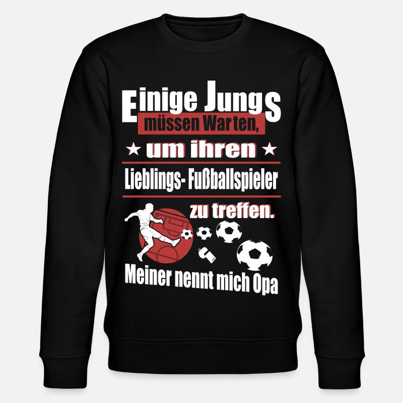 Football Papi - Sweat bio CHANGER Stanley/Stella Unisexe - noir