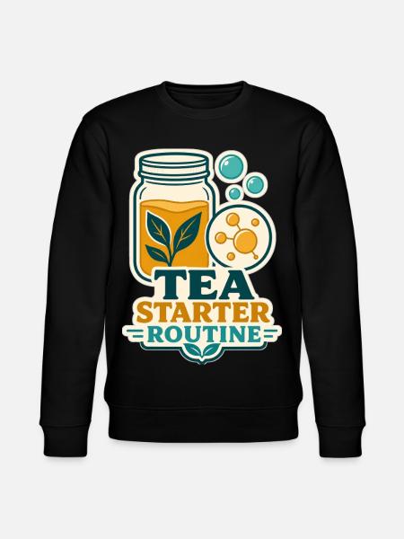 ROUTINE DE DÉMARRAGE DE THÉ - Sweat bio CHANGER Stanley/Stella Unisexe - noir