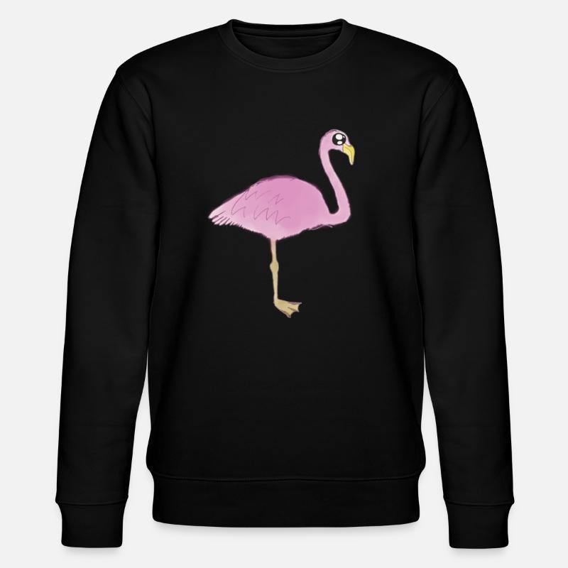 flamingo - Stanley/Stella Unisex Bio-Sweatshirt CHANGER  - Schwarz