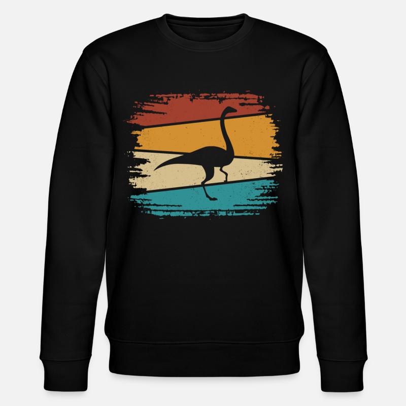 Dinosaur - Stanley/Stella CHANGER Unisex Organic Sweatshirt - black