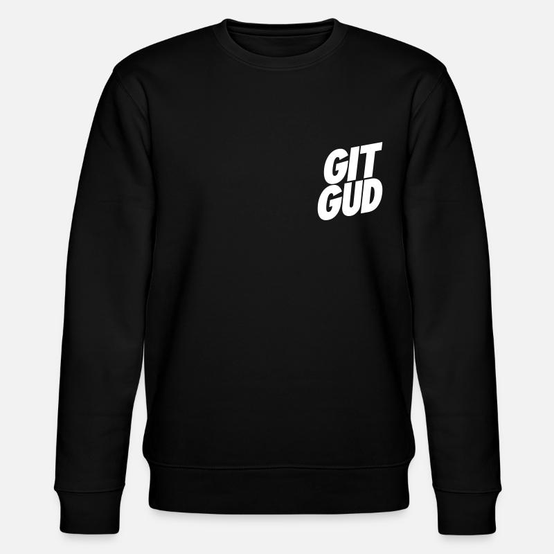 GIT GOD! - Stanley/Stella CHANGER Unisex Organic Sweatshirt - black