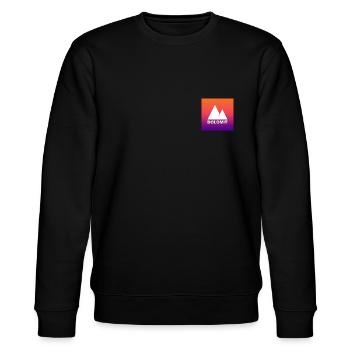 Dolomite - Stanley/Stella CHANGER Unisex Organic Sweatshirt - black - Front - Nik (191cm) & Marisol (170cm)