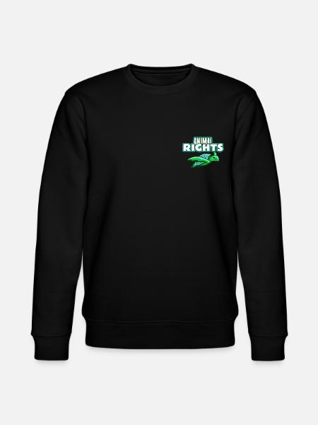 ANIMAL RIGHTS - Stanley/Stella CHANGER Unisex Organic Sweatshirt - black