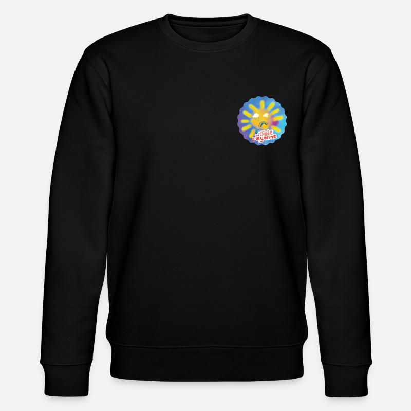 Soleil rayonnant pop - Ondes - Sweat bio CHANGER Stanley/Stella Unisexe - noir