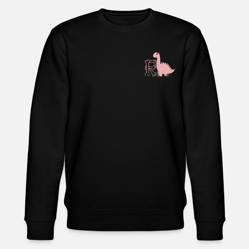 Buchstabe R - Stanley/Stella Unisex Bio-Sweatshirt CHANGER  - Schwarz