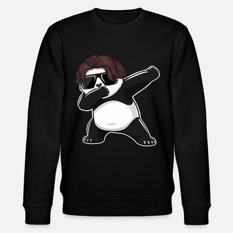 Panda Panda Ours Drôle - Sweat bio CHANGER Stanley/Stella Unisexe - noir