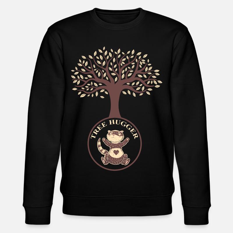 Tree Ferrets - Stanley/Stella CHANGER Unisex Organic Sweatshirt - black