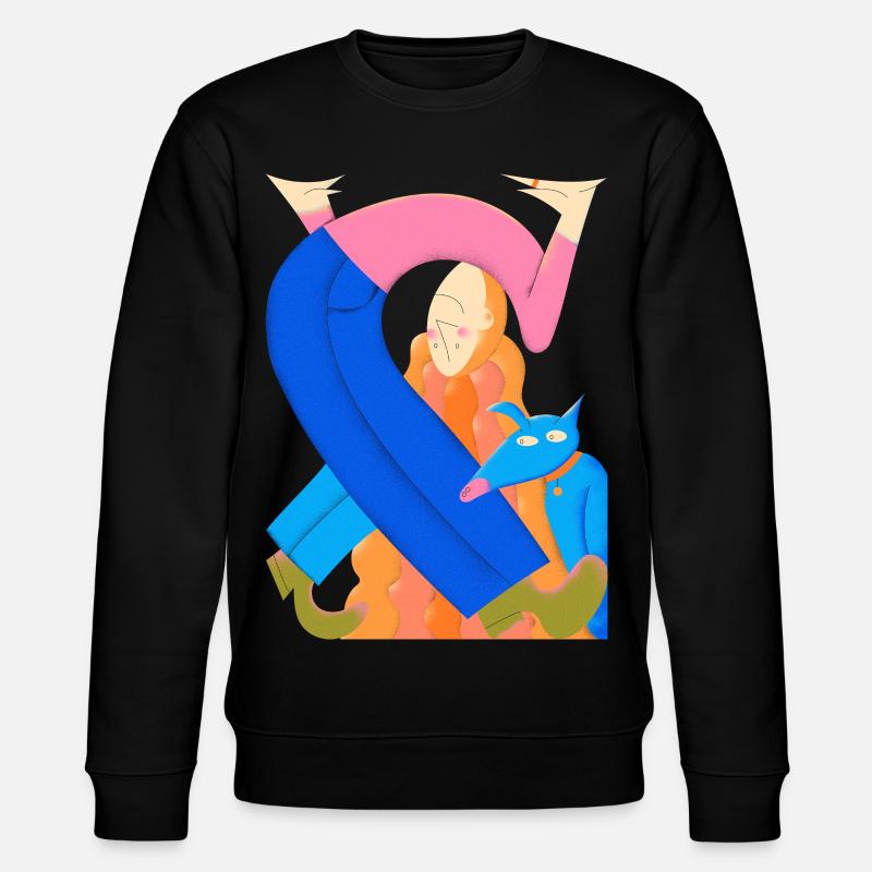 Noué de vie - Sweat bio CHANGER Stanley/Stella Unisexe - noir