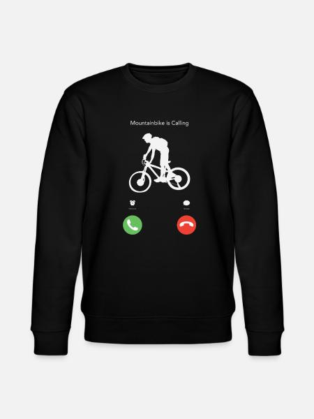 My mountain calls - Stanley/Stella CHANGER Unisex Organic Sweatshirt - black