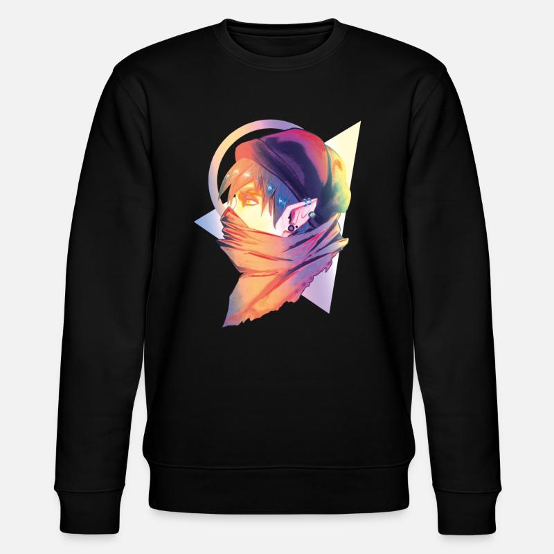 Elf modern - Stanley/Stella Unisex Bio-Sweatshirt CHANGER  - Schwarz