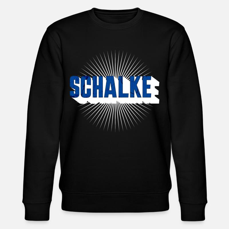 Schalke - Stanley/Stella Unisex Bio-Sweatshirt CHANGER  - Schwarz