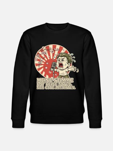 Good intentions, not grades - Stanley/Stella CHANGER Unisex Organic Sweatshirt - black