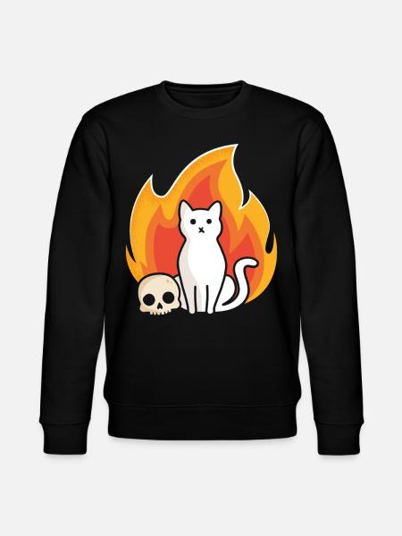 Ronronnement - Sweat bio CHANGER Stanley/Stella Unisexe - noir