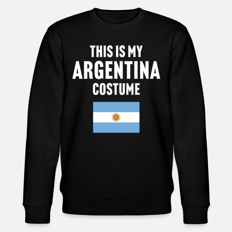 C’est mon costume d’Argentine - Sweat bio CHANGER Stanley/Stella Unisexe - noir
