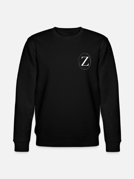 Buchstabe Z - Stanley/Stella Unisex Bio-Sweatshirt CHANGER - Schwarz