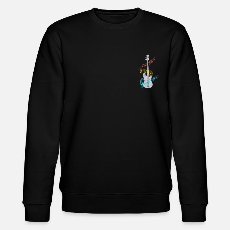 Basse guitare e-guitare - Sweat bio CHANGER Stanley/Stella Unisexe - noir
