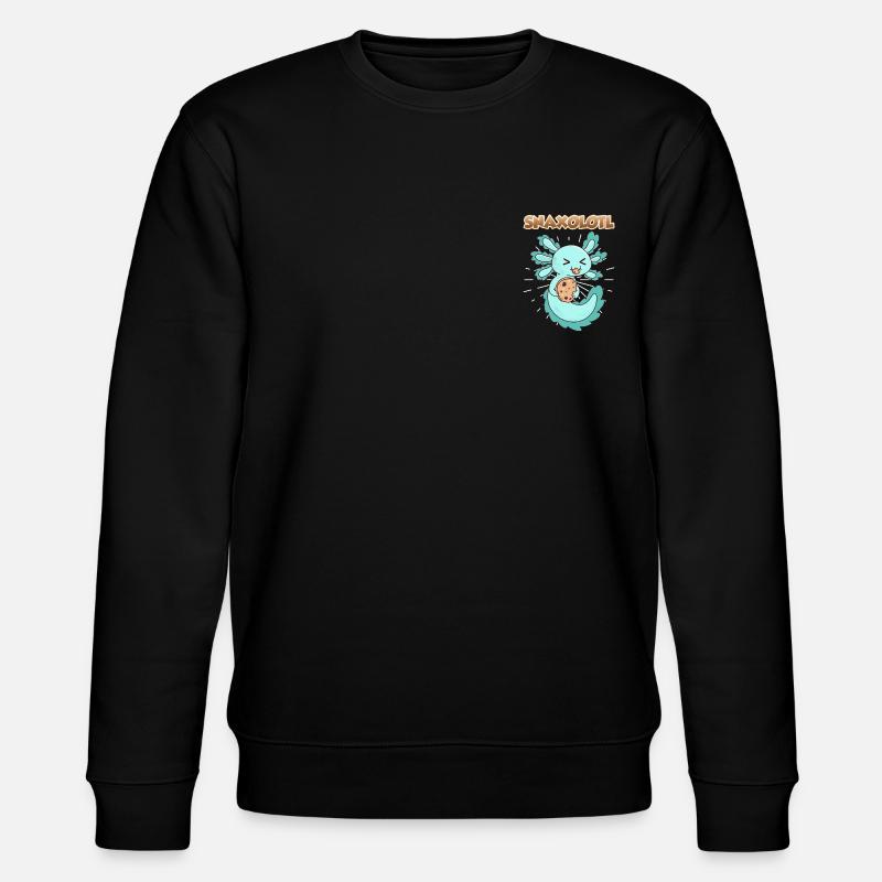 Snaxolotl Axolotl - Sweat bio CHANGER Stanley/Stella Unisexe - noir