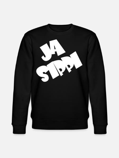 Ja Sippi - Stanley/Stella Unisex Bio-Sweatshirt CHANGER - Schwarz