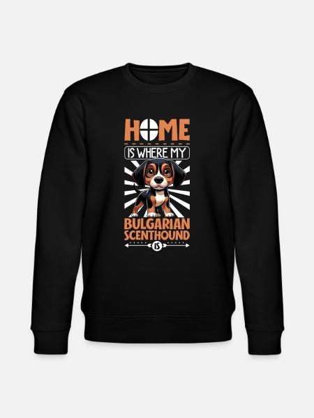 Home - Bulgarian Scenthound - Stanley/Stella CHANGER Unisex Organic Sweatshirt - black