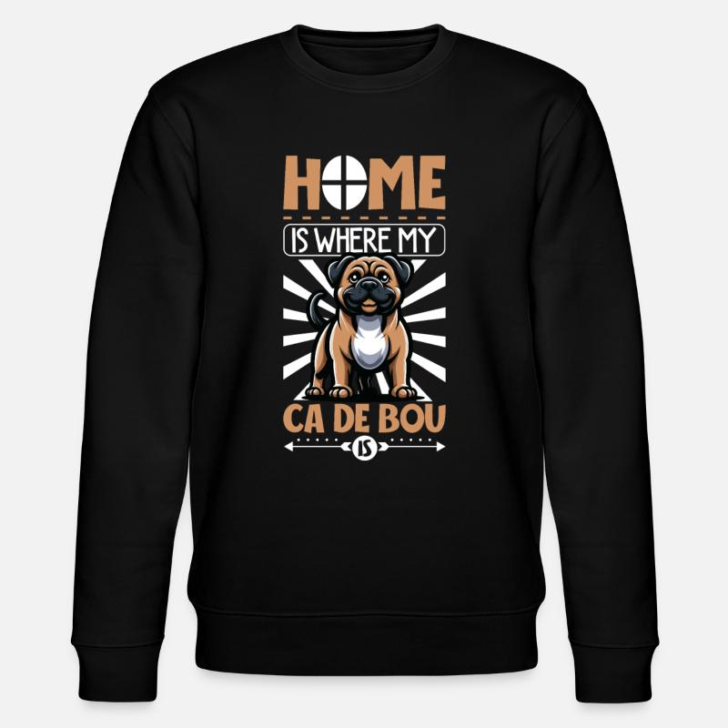 Zuhause - Ca de Bou - Stanley/Stella Unisex Bio-Sweatshirt CHANGER - Schwarz