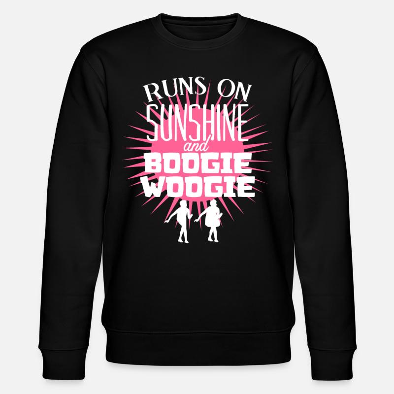 Boogie Woogie Danse Swing - Sweat bio CHANGER Stanley/Stella Unisexe - noir