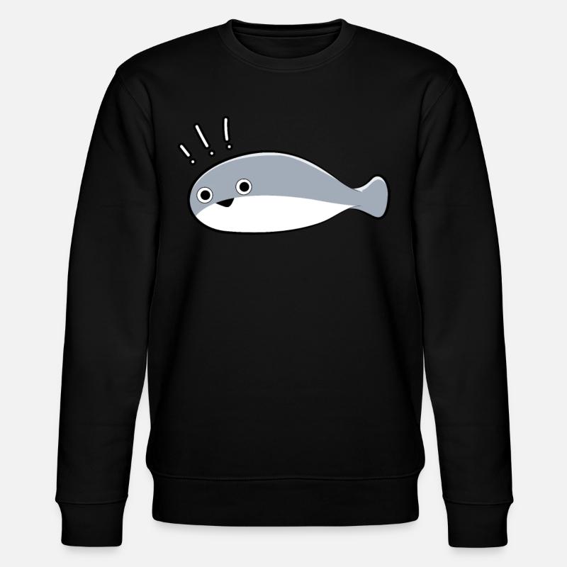 Sacambaspis Poisson ancien Meme Caution - Sweat bio CHANGER Stanley/Stella Unisexe - noir