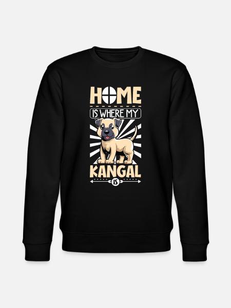 Home - Kangal Shepherd Dog - Stanley/Stella CHANGER Unisex Organic Sweatshirt - black