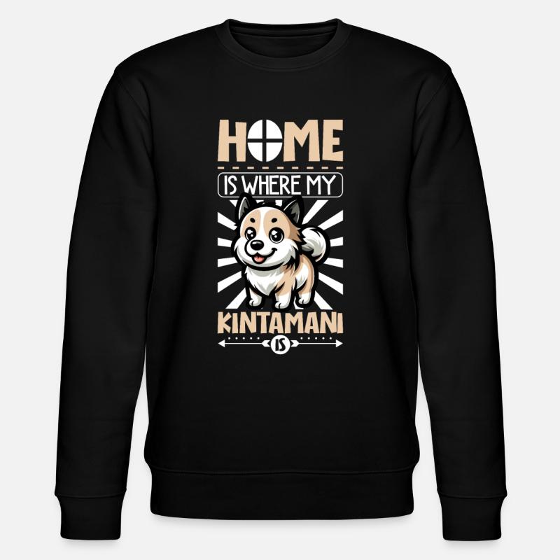Zuhause - Kintamani - Stanley/Stella Unisex Bio-Sweatshirt CHANGER  - Schwarz