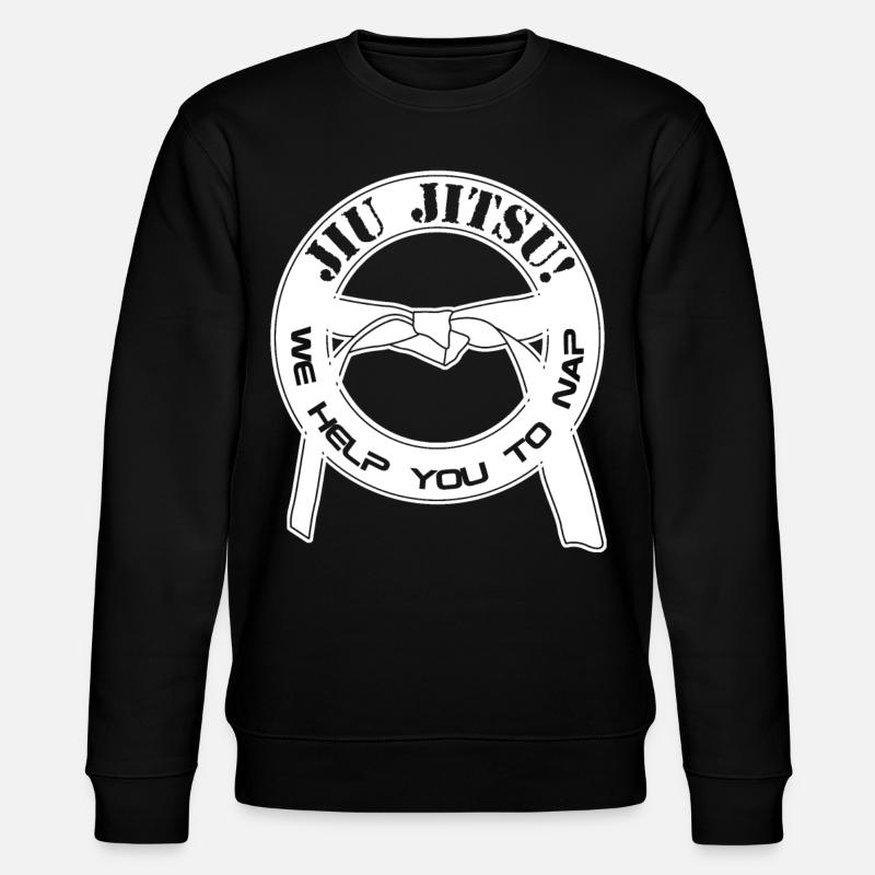 Ju-Jitsu Blague Jiu-Jitsu Brésilien BJJ - Sweat bio CHANGER Stanley/Stella Unisexe - noir