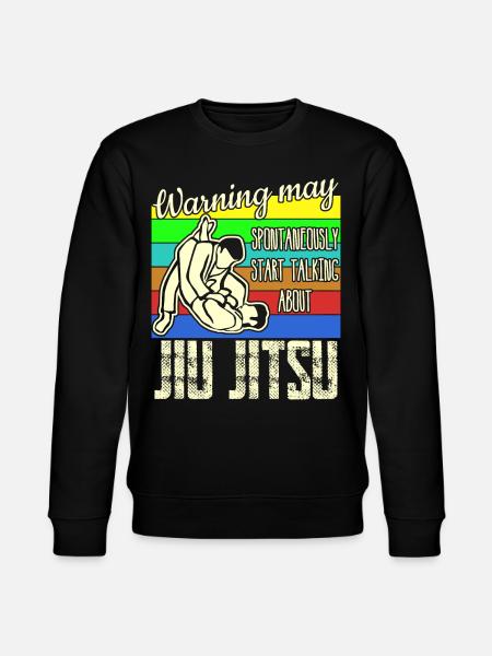 Ju-Jitsu Jujutsu Jiu-Jitsu - Stanley/Stella CHANGER Unisex Organic Sweatshirt - black