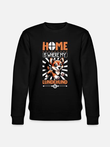 Home - Norwegian Lundehund - Stanley/Stella CHANGER Unisex Organic Sweatshirt - black