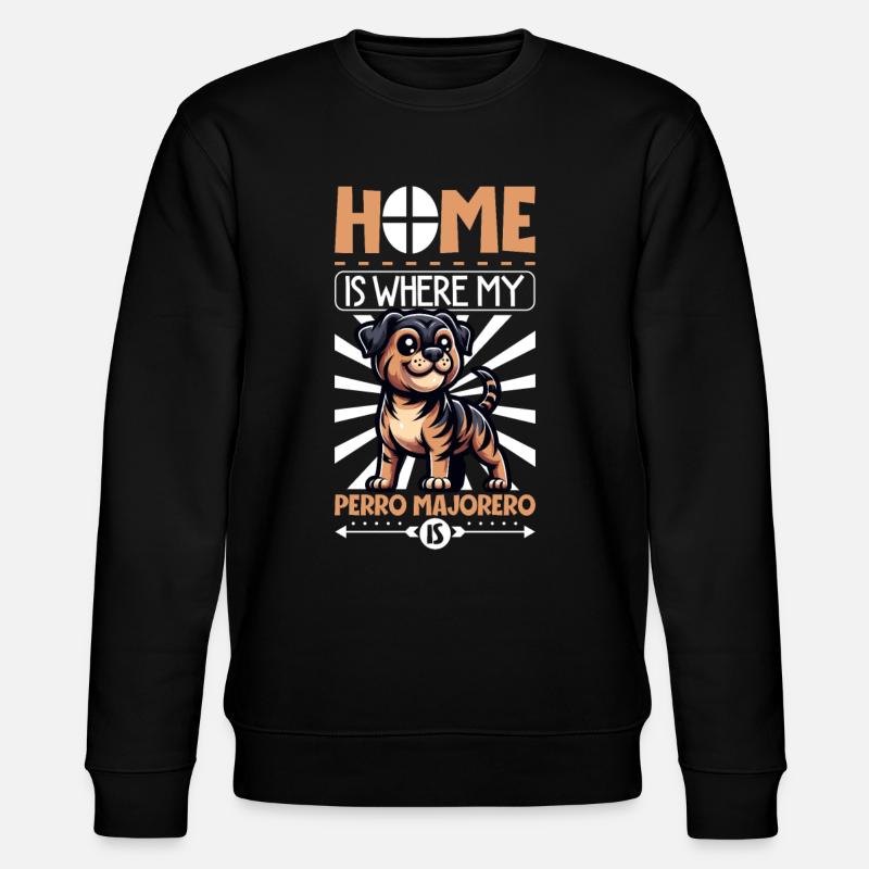 Zuhause - Majorero Canario - Stanley/Stella Unisex Bio-Sweatshirt CHANGER - Schwarz
