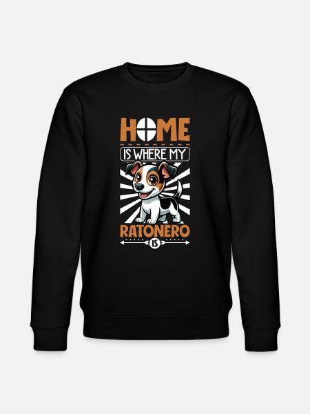 Home - Ratonero Bodeguero Andaluz - Stanley/Stella CHANGER Unisex Organic Sweatshirt - black