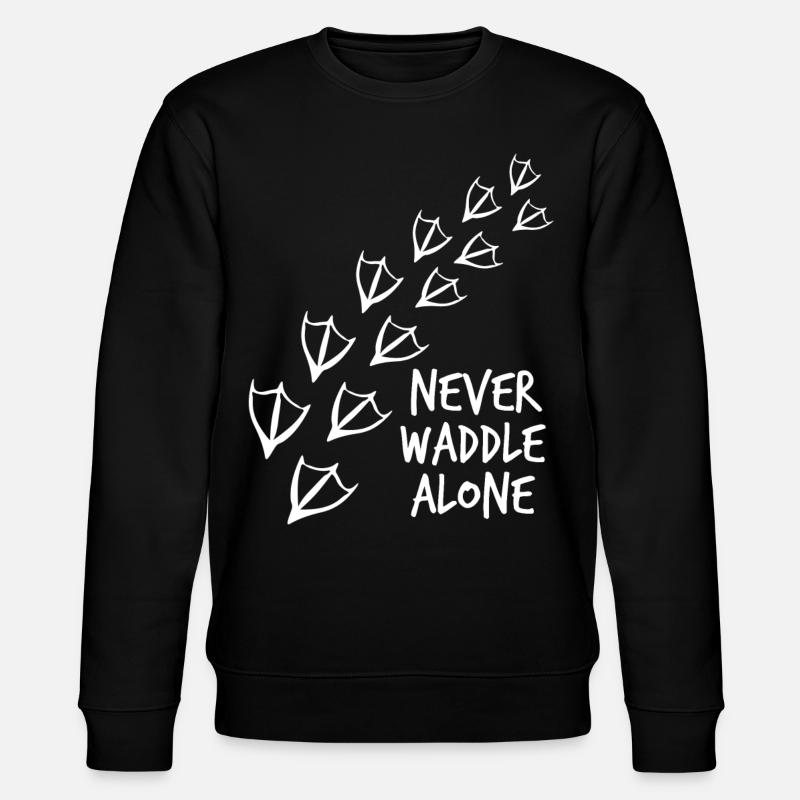 Oies de ferme Oie - Sweat bio CHANGER Stanley/Stella Unisexe - noir
