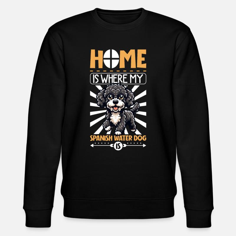 Accueil - Chien d’eau espagnol - Sweat bio CHANGER Stanley/Stella Unisexe - noir